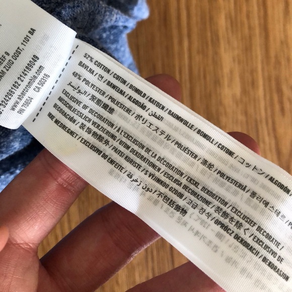 Hollister California termo long sleeve sweatshirt men’s large size blue - Picture 4 of 8